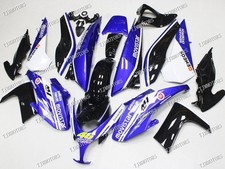 For Yamaha T-MAX500 2008-2011 Blue Black ABS Injection Mold Bodywork Fairing Kit