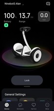 Ninebot S Segway White