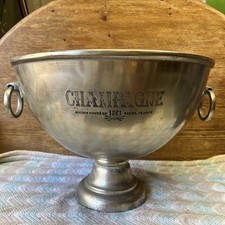 Champagne Bucket Ice Bath Large Cast Aluminium Cooler Wine coolers ice bucket