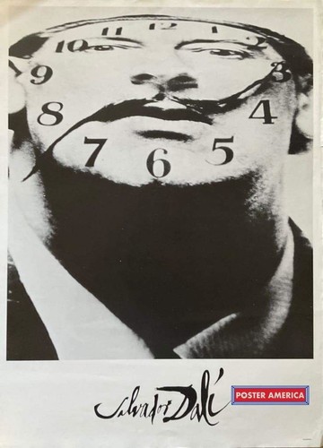 Salvador dali clock face - salvador,