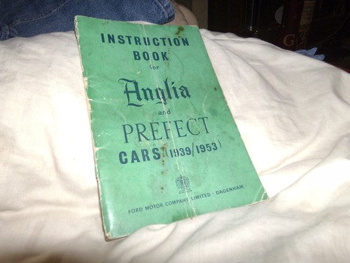 Vintage instruction book for - book,