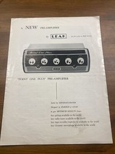 Leak Pre Amplifier Point One