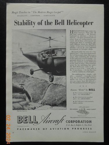 1946 bell aircraft corp - bell,