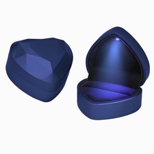 Led ring box heart - box, shaped