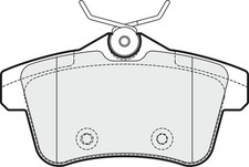Apec Blue PD3344 Rear Brake