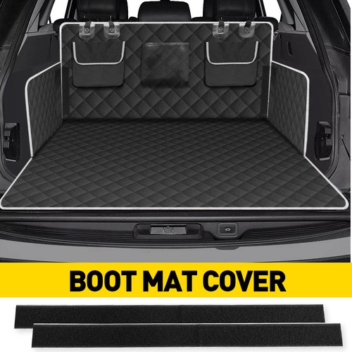 Black car quilted boot - car,