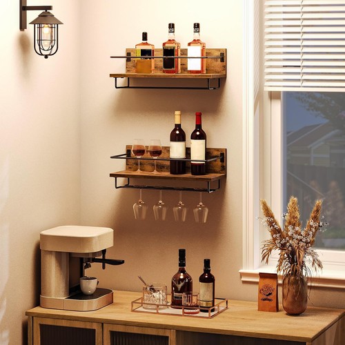Wall mounted wine rack - mounted,