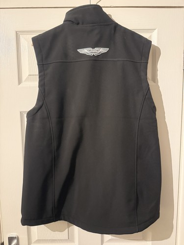 Aston martin black men gilet - black,