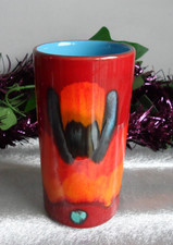 POOLE POTTERY VOLCANIC ORANGE
