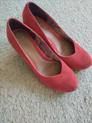 Gorgeous orange clarks - gorgeous,