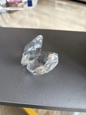Vintage Swarovski Crystal Oyster Clam Shell With Pearl