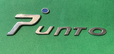 FIAT "PUNTO" - CAR BADGE / EMBLEM - WILL REQUIRE NEW ADHESIVE TO REAR