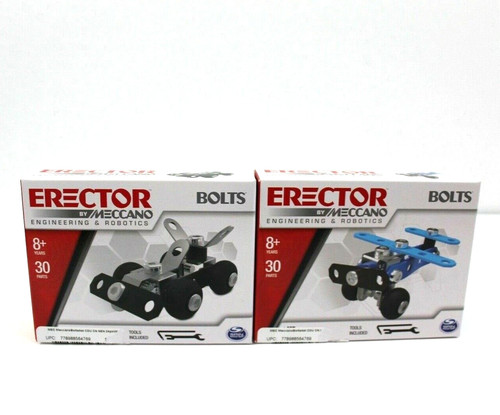 Erector meccano bolts - erector,