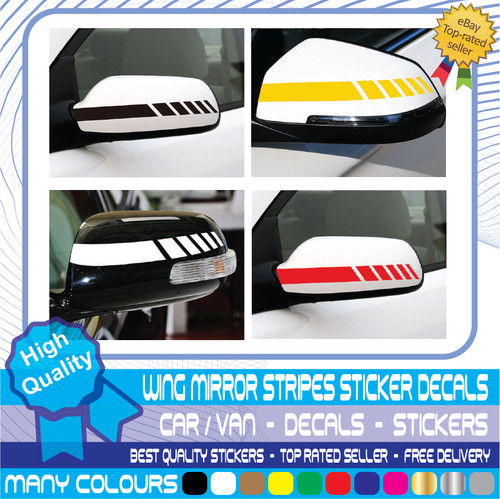Wing mirror stripes - , van
