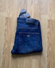 Men’s Emporio Armani Jeans Denim Slim fit stretchy  Blue