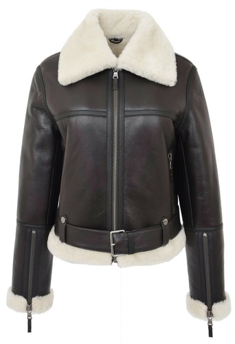 Womens real sheepskin flying - real,