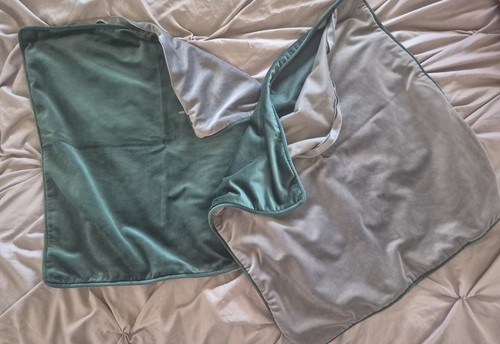 Pair reversible green grey - green,