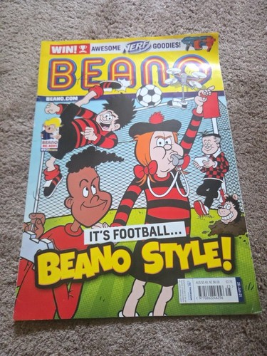 Beano comic s football - beano, "it's