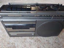 Philips radio cassette player.