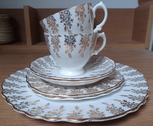 Vintage royal vale white - -,