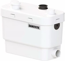 Saniflo Sanivite+ Houslehold Waste Pump - White