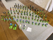 Britains LTD Deetail 1971 Vintage Figures Soldiers/Knights Mix 100 Pieces