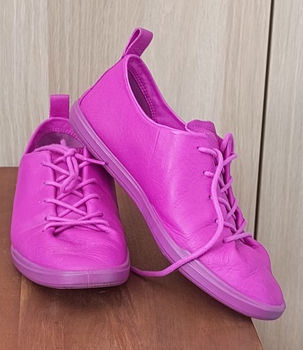 Ecco simpil leather trainers - leather,