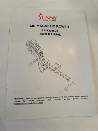 Sunny air magnetic rower - sunny,