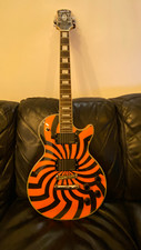 Epiphone Zakk Wylde Les Paul Custom - Orange Buzz Saw Electric Guitar