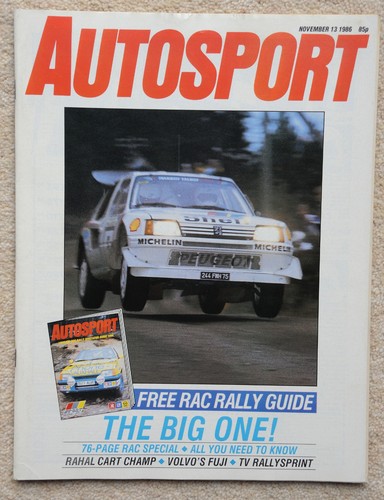 Autosport magazine 13th