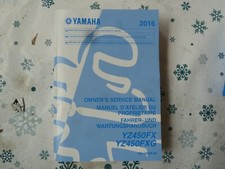 YAMAHA YZ450FX OWNERS SERVICE MANUAL 2016 CIRCA 
