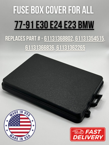 Bmw e30 e24 e23 - bmw, box