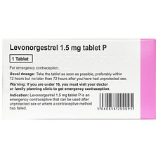 Levonorgestrel Emergency Contraceptive Pill "Morning After" - 1 Tablet