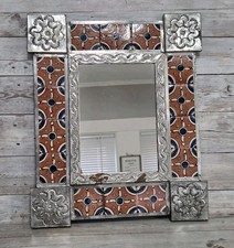 Vintage Silver Punched Tin