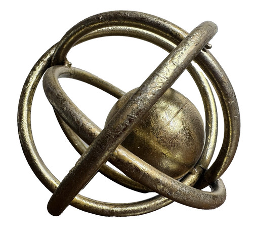 Abstract gold metal - gold, orb