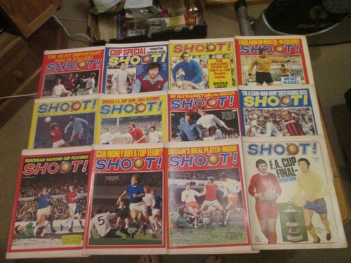 Shoot football magazines - football,