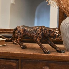 Copper Leopard Cast Aluminium