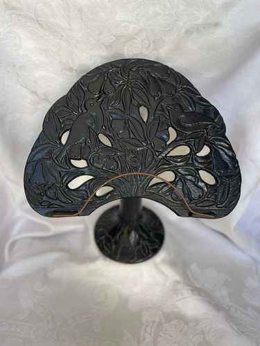 Vintage cast iron book stand - cast,