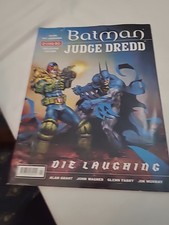 BATMAN / JUDGE DREDD: DIE LAUGHING COLLECTED EDITION - 2000AD - EXCELLENT CON