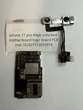 Apple iPhone 11 Pro  Motherboard Logic Board Main Board NO FACE ID