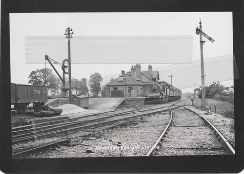 Foulsham railway station - railway,