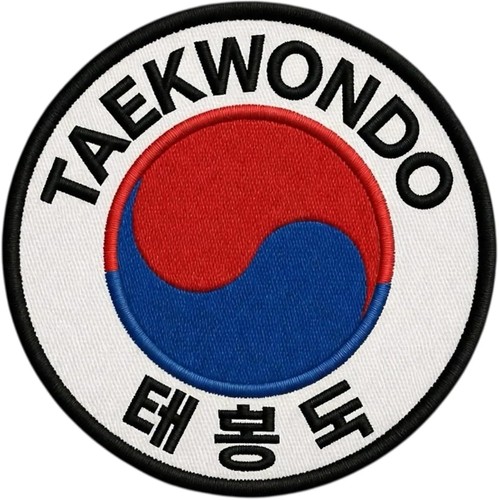 Taekwondo patch embroidery - taekwondo,