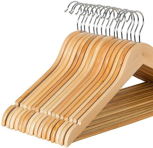 Wooden coat hangers suit - hangers,