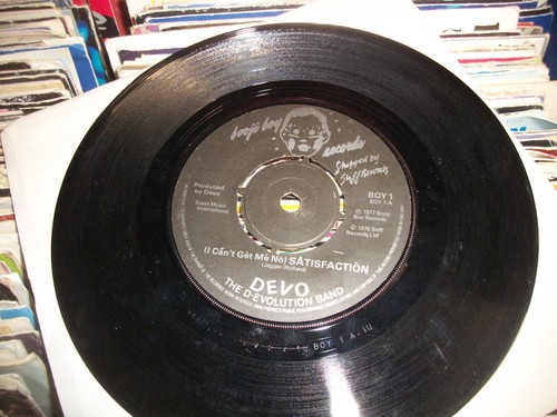 Devo satisfaction vinyl - devo-,