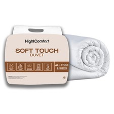 NightComfort Soft Touch Anti Allergy Microfibre Duvet - All Togs & Sizes