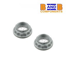 DRIVE SHAFT HUB NUTS REAR x 2