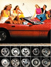 Vintage 1987 Cragar Wheels -