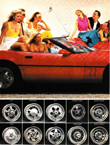 Vintage 1987 cragar wheels - vintage,