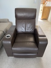 La-Z-Boy Premiere Home Cinema Power Recliner Gen. Leather Chair -Massage &Heated