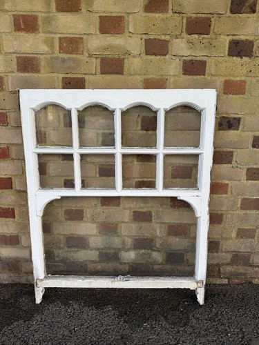 Reclaimed old edwardian sash - old,